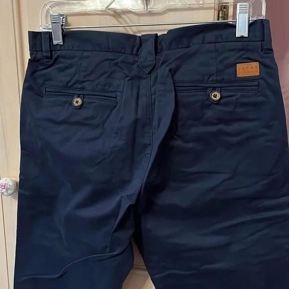 Mens Jachs New York black/iris chino